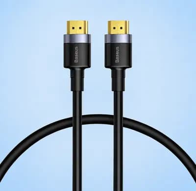 Кабель Baseus Cafule 4KHDMI Male To 4KHDMI Male Adapter Cable 5m Black