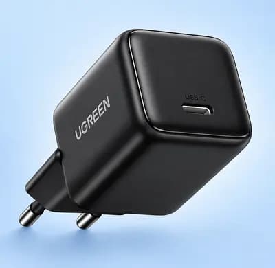 Сетевое зарядное устройство UGREEN X513 30W USB-C GaN Fast Charger EU Black