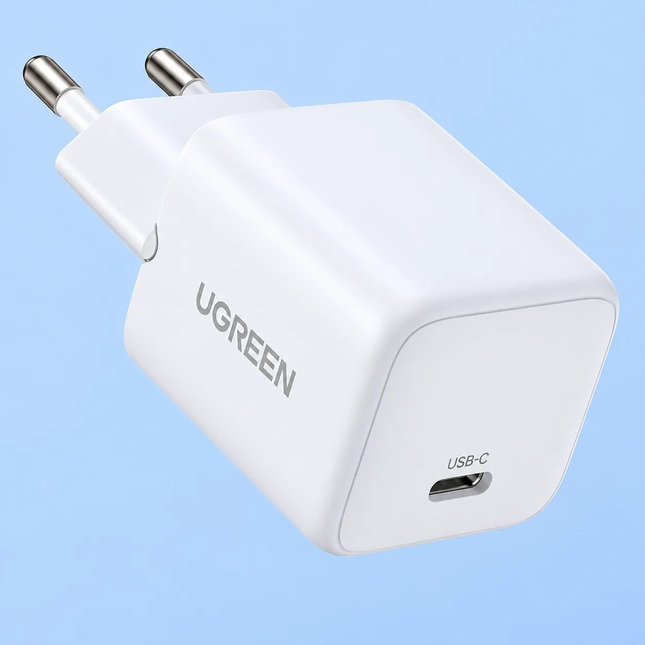Мережевий зарядний пристрій UGREEN 20W USB-C GaN Fast Charger EU
