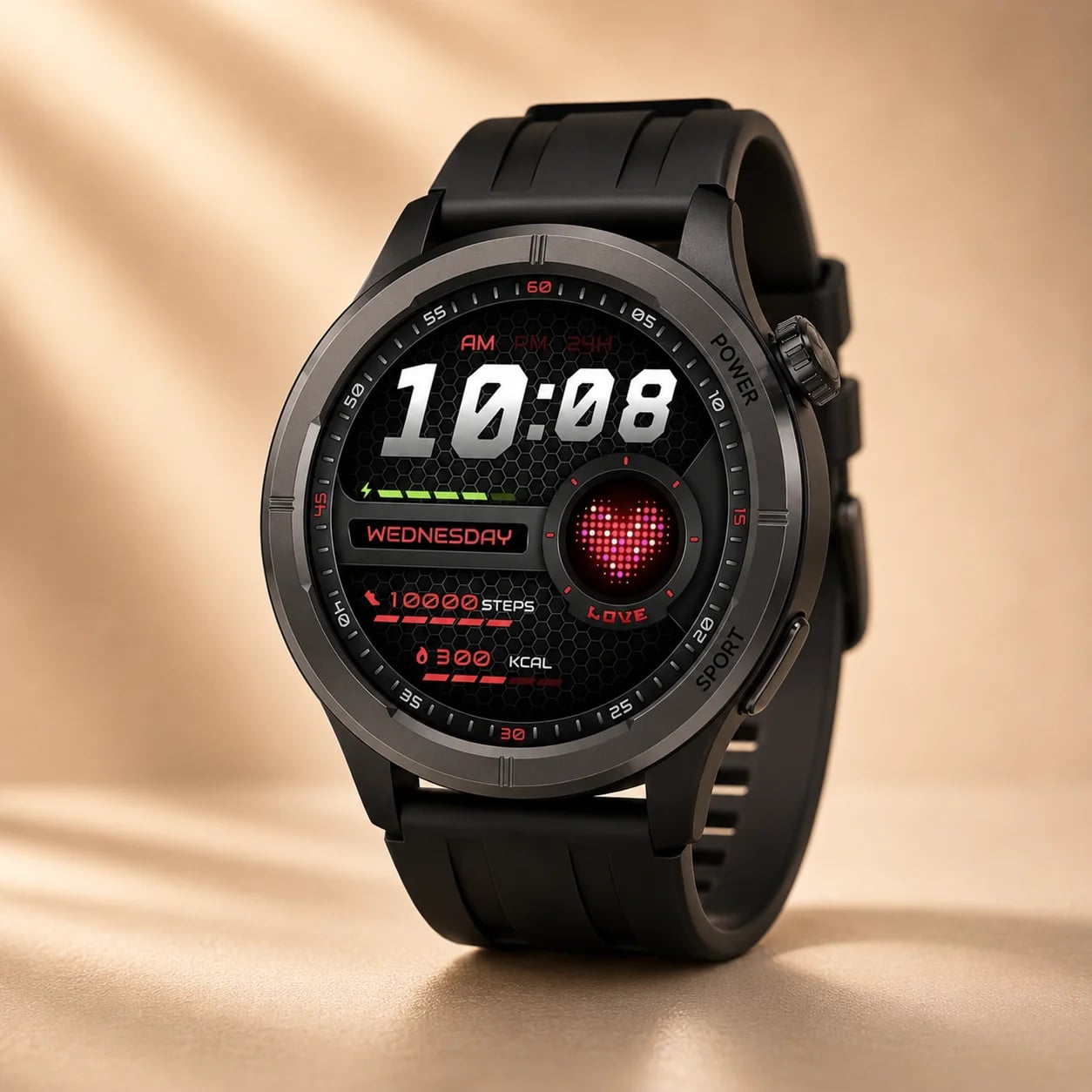 Смарт-годинник Haylou Solar Neo LS21 Black Dual Strap