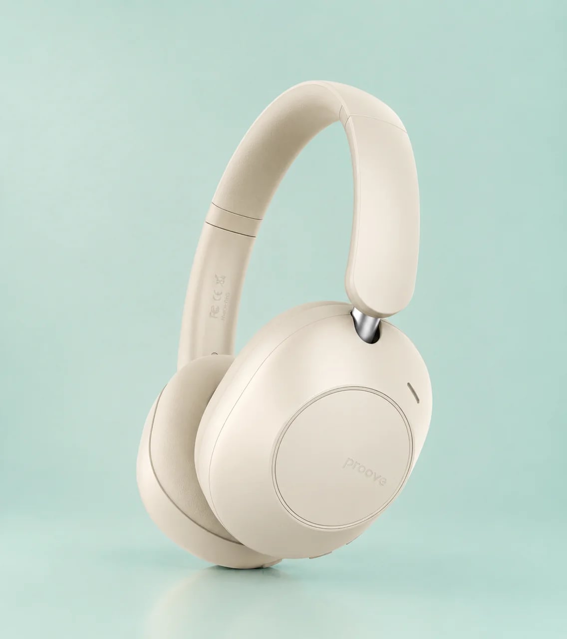 Бездротові навушники Proove Silence 3D with ANC (beige)