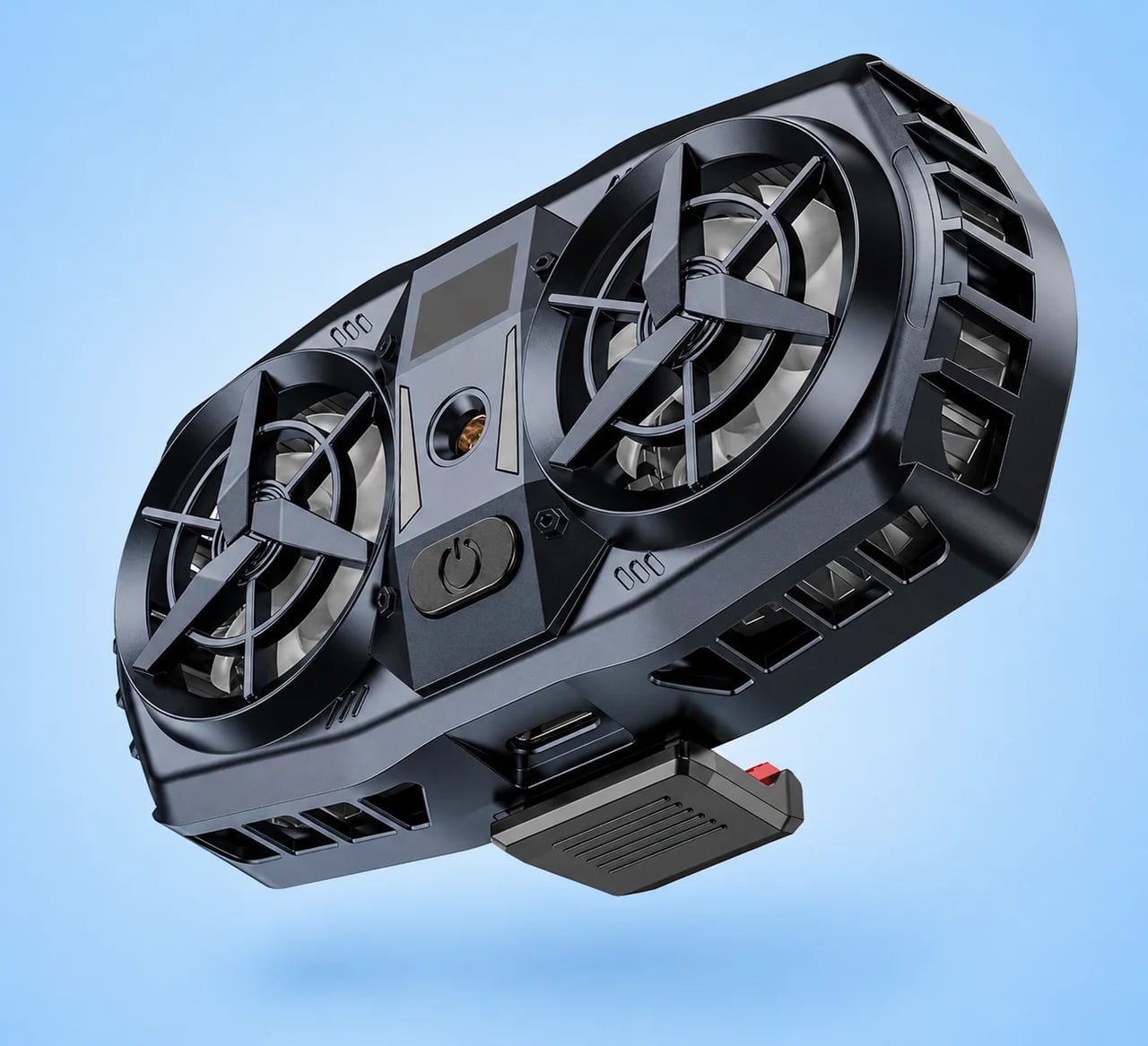 Кулер для мобільного GM36 Mustango mobile phone dual cooler Black