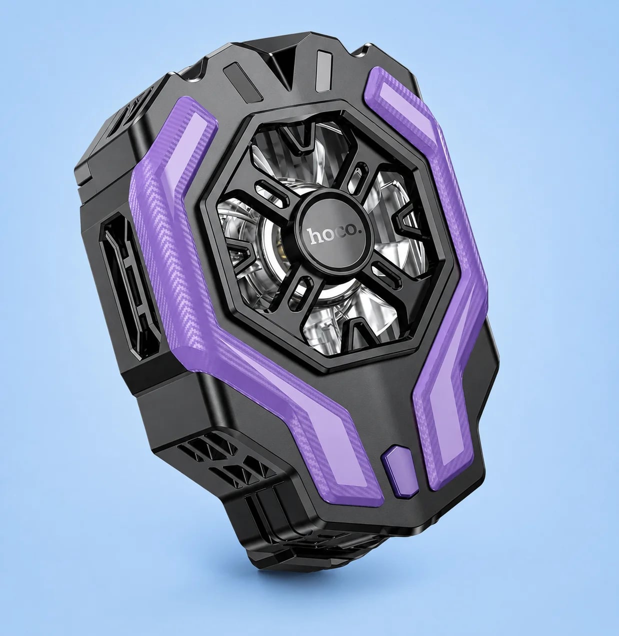 Кулер для мобільного HOCO GM26 Ambitious cooling mobile phone fan Black