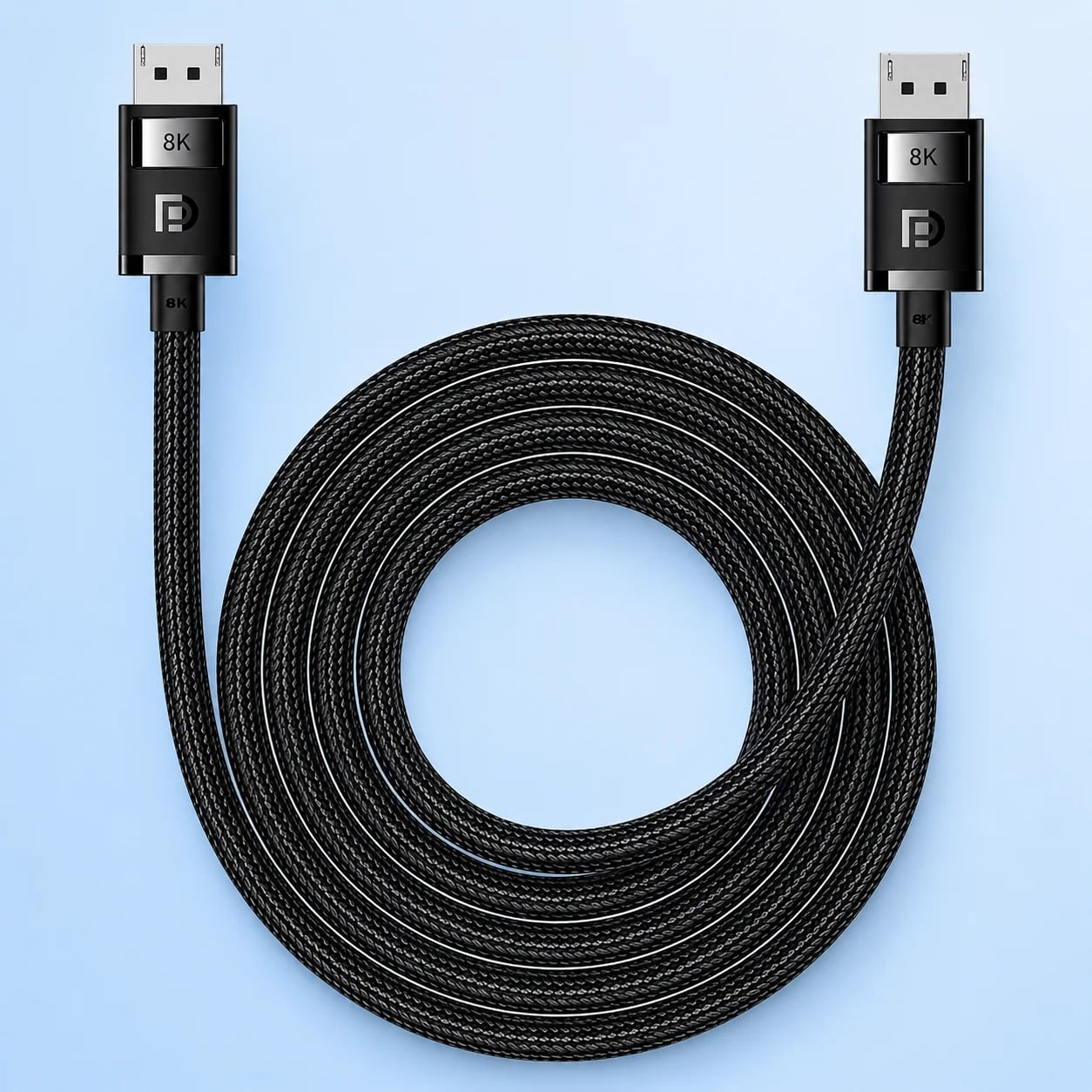 Кабель Baseus High Definition Series DP 8K to DP 8K Adapter Cable 1.5m Cluster Black