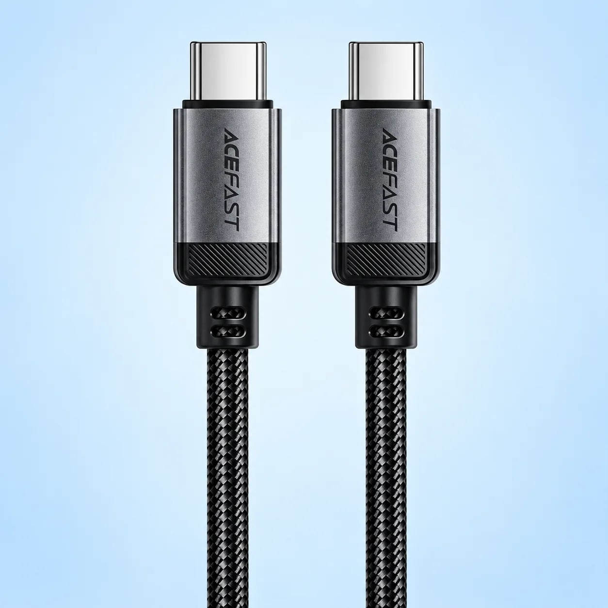 Кабель ACEFAST C20-03 USB-C to USB-C aluminum alloy charging data cable Black